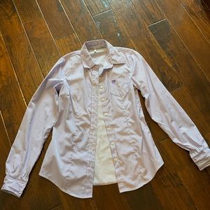 Cinch button down